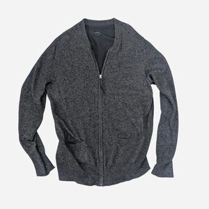Allsaints Men's Grey and Black Jumper
